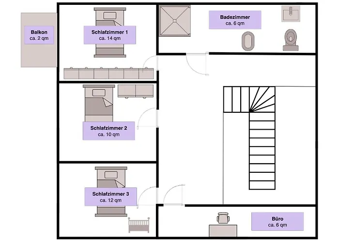 Zu Hause Pfalz Casa de Férias *