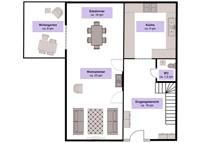 Zu Hause Pfalz Casa de Férias *